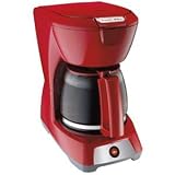 NEW PS 12-Cup Coffeemaker Red (43603)