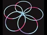 22 Premium RAINBOW Glow Necklaces (Bulk Tube of 50 / 5-Color)