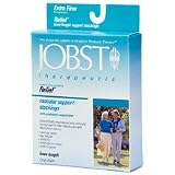 Relief®therapeutic Knee High Support Stockings, 20 - 30 Mmhg 10 to 11.375 inch ankle circumference/Closed Toe/12.5 to 18.125 inch calf circumference/L/Silky Beige