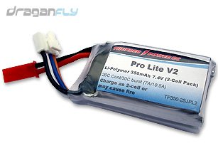 31WD%2BaNNmeL Thunder Power RC Pro Lite V2 350mAh 7.4V 2 Cell Li Poly 2s 350 Lithium Battery w/JST FREE Shipping