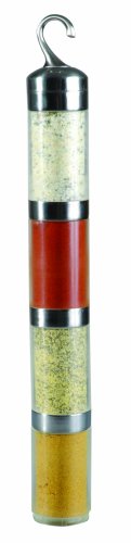 Char-Broil 4984300 Interlocking 4-Container Spice Stick with Hanging Hook