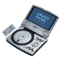 Childrens Toyshop  Electronics : Akai 7" Portable DVD player with In-car mounting system