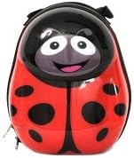 CUTIES AND PALS KIDS BOYS GIRLS TRAVEL SCHOOL 13" BOOK BACKPACK - LADYBUG