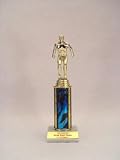 10 Inch Quick Ship Single Column Trophy: Female Swimming Figure,...