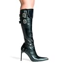 4 Heel Knee High Boot W/Inner Zipper. by Ellie
