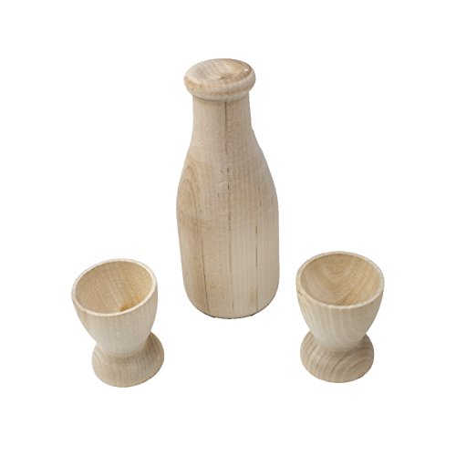 Camden Rose Good Milk & Cups (Childs Wood Play Food)