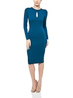 The Jersey Dress Company Vestido 3305 (Azul Petróleo)