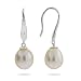 Eve's Addiction Freshwater Pearl Drop Earrings