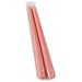 50 x Tapered Table Low Smoke Drip Free Candles 10 (250mm) Rose Pink