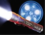 SureFire A2 Aviator Dual Output Hybrid Tactical LED Xenon Bulb Flashlight w/Blue Leds