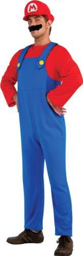 Adult Mario Brothers Mario Costume
