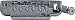 COMBINATION BRIDGE/TAILPIECE CHROME