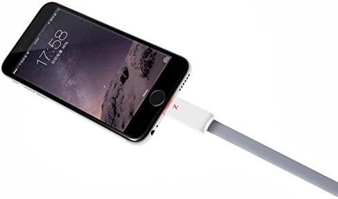 ToToYouDo LED Lighting 3.3 feet 8 Pin USB Charge Sync Cord Cable for Apple iPhone 5 / 5s / 5c / 6 / 6 Plus / iPod 7 / iPad Mini / Retina / iPad Mini 3 / iPad 4 / iPad Air / iPad Air 2(Compatible with iOS 8) [Grey]