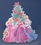 48" Disney Fairy Tail Princess Trio Lighted Christmas Yard Art