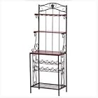 Baker's Style Wine and Glass Rack by FM Gifts