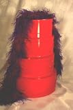 Slick Red Hat Box for Your Favorite Hat - Large Size