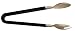 Pedrini Black & Satin Salad Tongs
