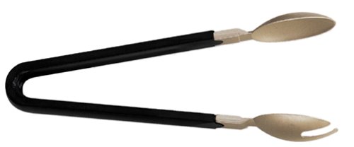 Pedrini Black & Satin Salad Tongs