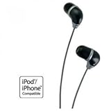 JVC HA-FX34-BE - In Ear Marshmallow Headphones - Black