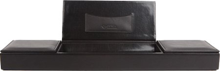Click here to buy Bosca Nappa Vitello 3 Compartment Desk Organizer.