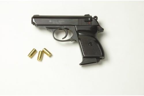 Major Semi Automatic Blank Firing Pistol Black Finish