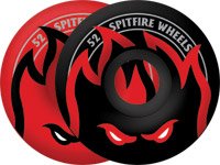 Cover image : Spitfire 4 Head Mashup 52mm Skateboard Wheels Red & Black (Set of 4)