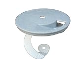 Critter Skimmer 9-Inch Round Pool Skimmer Cover, Gray