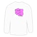 Long Sleeve T-shirt with map, vector, eps