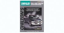 Chilton Car Care Manual Dodge/Plymouth Trucks 20402