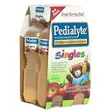 Pedialyte Singles Oral Electrolyte Maintenance Solution, Apples - 8 oz/ 4 Packs