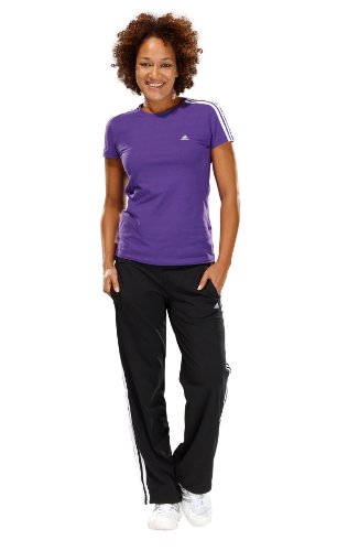Adidas Damen Hose Essentials 3S Knit, black/white, S, X21269
