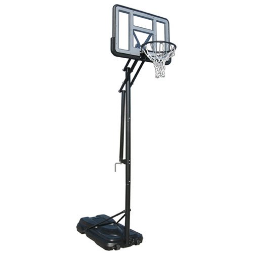 First Team Invader Portable Basketball Hoop with 44 Inch Acrylic Backboard