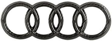 Audi Carbon Fiber Rear Emblem 8.5" (216mm)