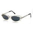 VERSUS Clear Sunglasses with Smoke Colored Lenses. Model: E31-924-C
