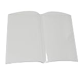 Book Weight For Reading. Hands-Free Transparent Book Weight, Bookmarker, Paperweight & Page Holder. New Bigger, Heavier 12