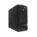 Logisys CS301BK Mid Tower Computer Case with 480W PSU Black