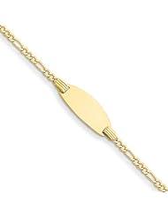 14k Id Bracelet, Best Quality Free Gift Box Satisfaction Guaranteed