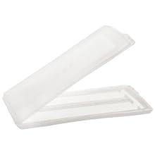 Heathrow Scientific HD15983B Natural Polypropylene Slide Mailer, 2 Place, 3" Length x 1" Width (Pack of 25)