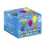 Electronics : TDK DVM 60 Colour - Mini DV - 5 x 60min