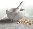 RSVP Mortar & Pestle White Marble NEW