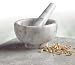 RSVP White Marble Mortar and Pestle