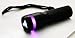 Adjustable Zoom Telescopic LED Flashlight - Violet Ring