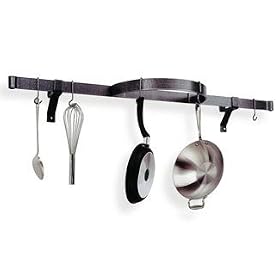 Enclume PR10-SS Premier Shelf with Half Circle Wall Rack, Stainless Steel
