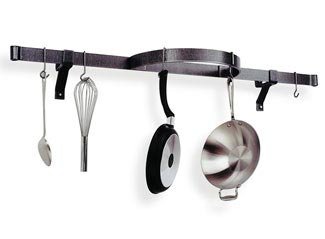 See Enclume PR10-SS Premier Shelf with Half Circle Wall Rack, Stainless Steel