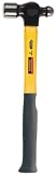 Stanley 54-724 24-Ounce Contractor Grade Jacketed Graphite Ball Pein Hammer