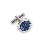 Round Sodalite Cufflink