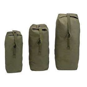 Canvas Military Duffle Bag Olive Drab