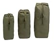 3339 OLIVE DRAB TOP LOAD CANVAS DUFFLE BAG 21 X 36