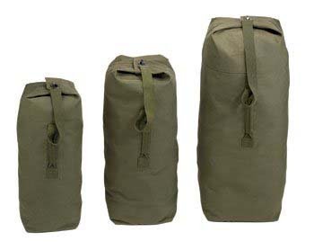 Canvas Military Duffle Bag Olive Drab
