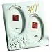 Special 40th Anniversary oval duo by Russ Berrie - 4x6